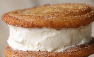 Churro Ice Cream Sandwiches Are Something Everyone Needs In Their Life