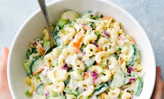 This Macaroni Coleslaw Salad Will Be the Hit of Any Party