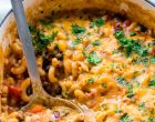 30 Minute One Pot Chili Mac and Cheese