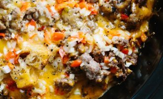 This Simple Mistake Will Ruin A Slow Cooker Egg Casserole