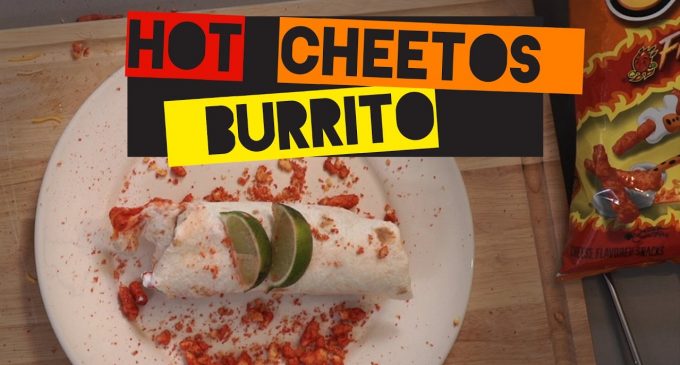 This Flaming Hot Cheeto Burrito Will Liven Up Any Weekend