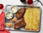 This Steakhouse Sheet Pan Dinner Is Taking Over Date Night