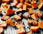 These Maple & Thyme Sweet Potatoes Will Take Dinner Up A Notch