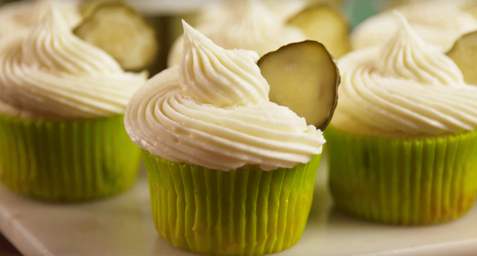 Pickle Cupcakes Are Now A Thing And I’m Not Sure How I Feel About It