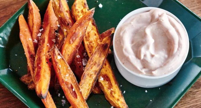 Have A Craving For Some Fries? These Sweet Potato Fries Will Hit The Spot Without The Calories!