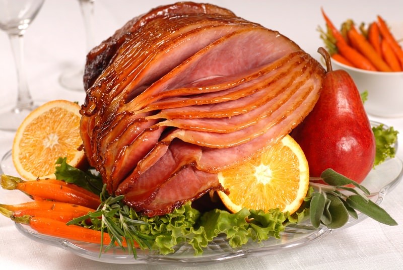 Make An Entire Honey Baked Ham With A Sweet Brown Sugar & Pineapple