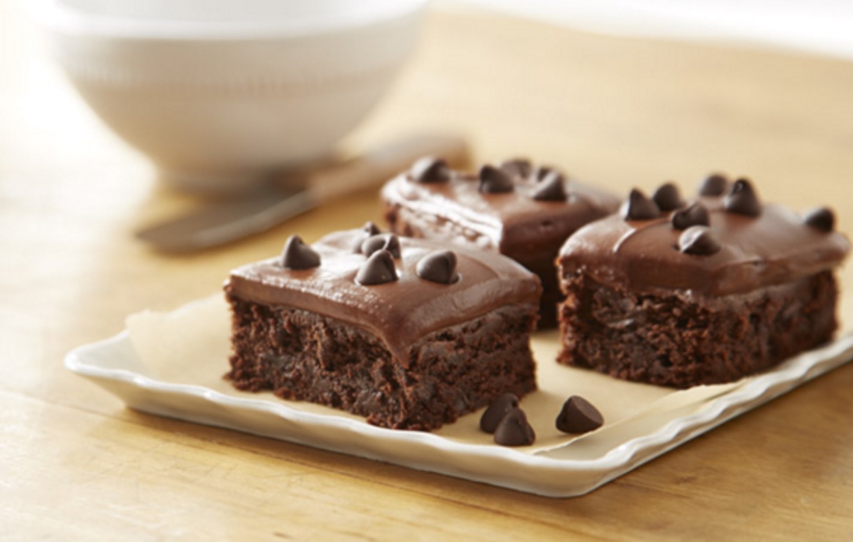 Пироженки Brownie с темным шоколадом