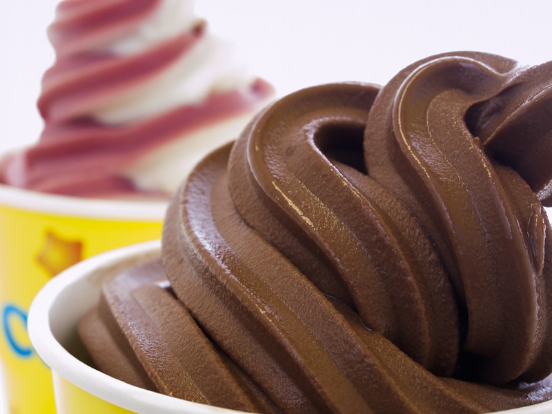 The Ingredients That Are Mixed Into SoftServe Ice Cream Are Absolutely