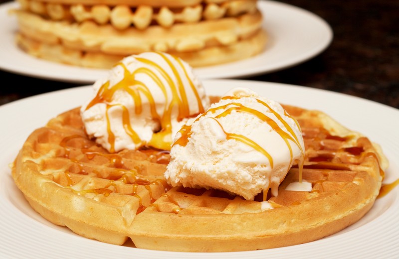 These Buttery Waffles Were Cooked To Absolute Perfection & Only Needed