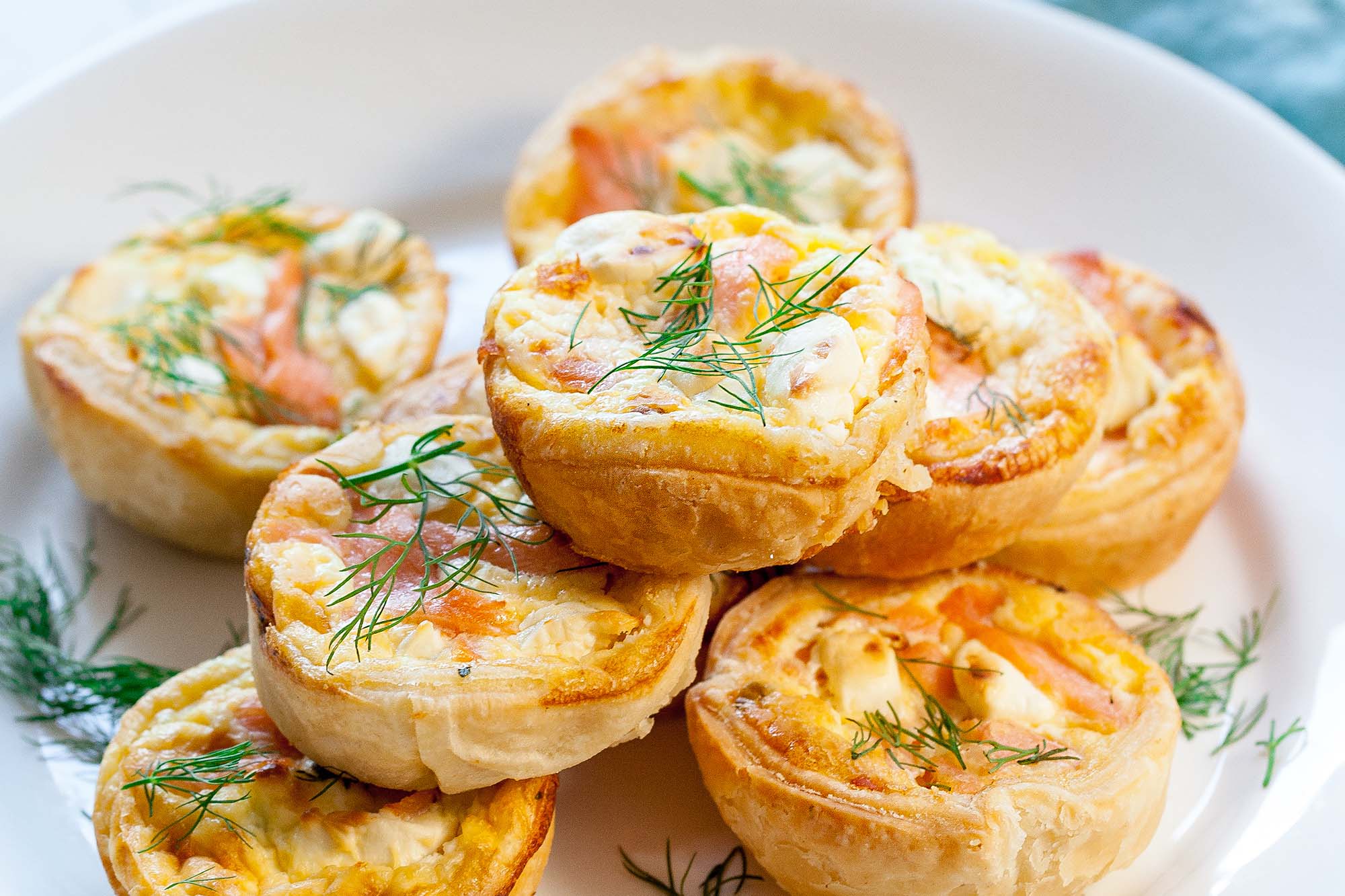 These Mini Salmon Quiches Are The Most Amazing Appetizer, We Couldn’t
