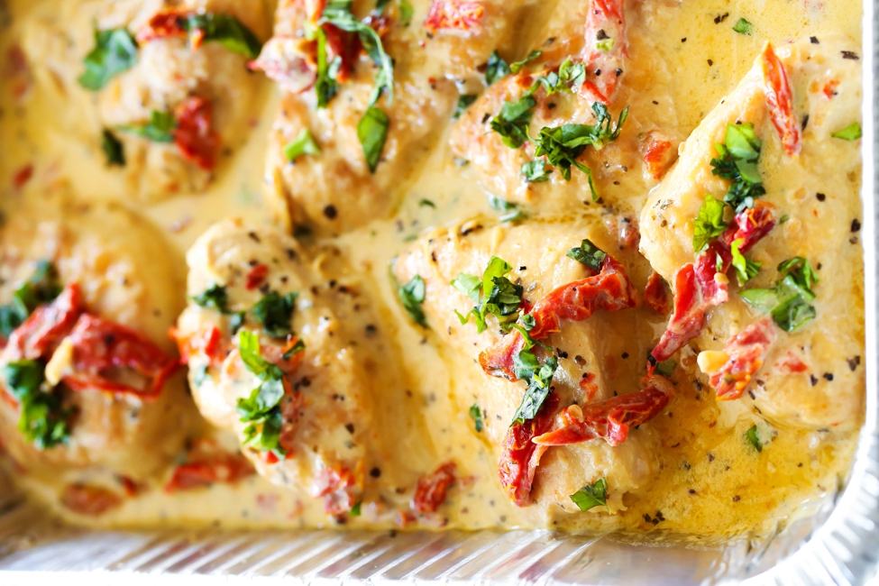 Serve Up Some of this Slow Cooker Sun Dried Tomato Chicken and See