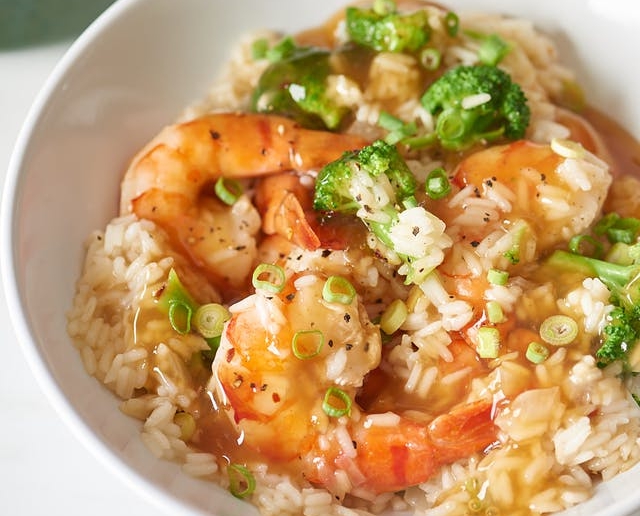 This Shrimp, Broccoli and Rice Casserole Has an Asian-Inspired Honey